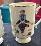 Norman Rockwell Figurines and Mugs Collection - thumbnail 17 of 19
