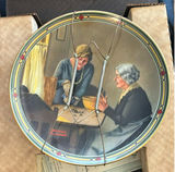 Norman Rockwell Limited Edition Decorative Plates Set - thumbnail 9 of 38