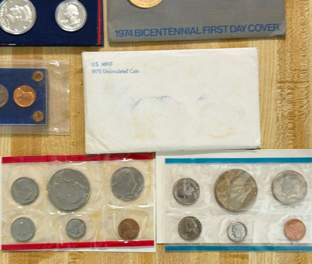 US Coin Collection: Proof Sets, Uncirculated Coins, and First Day Covers - image 2 of 6
