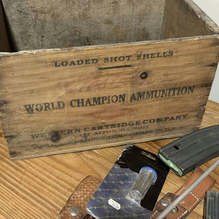 Assorted firearm magazines, holsters, and ammo box - image 2 of 7