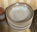 Stoneware dinnerware set with plates, bowls, and mugs - thumbnail 9 of 11