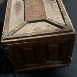Vintage wooden shoe-care box with supplies - thumbnail 4 of 4