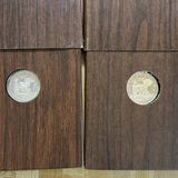 2 Eisenhower dollar coins in display boxes - thumbnail 4 of 6