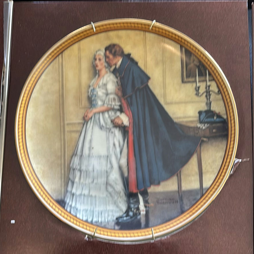 Norman Rockwell Collector Plates – The Rarest Rockwells (Colonials series) - image 6 of 14