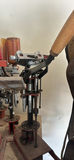 Four Vintage bench-mounted hand press with multiple lever attachments - thumbnail 3 of 6