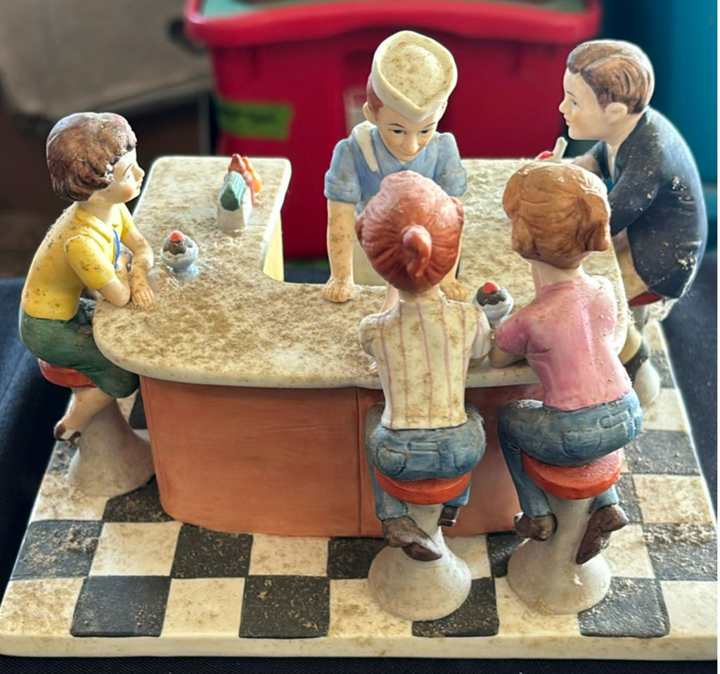 Norman Rockwell Figurines and Books - image 7 of 10