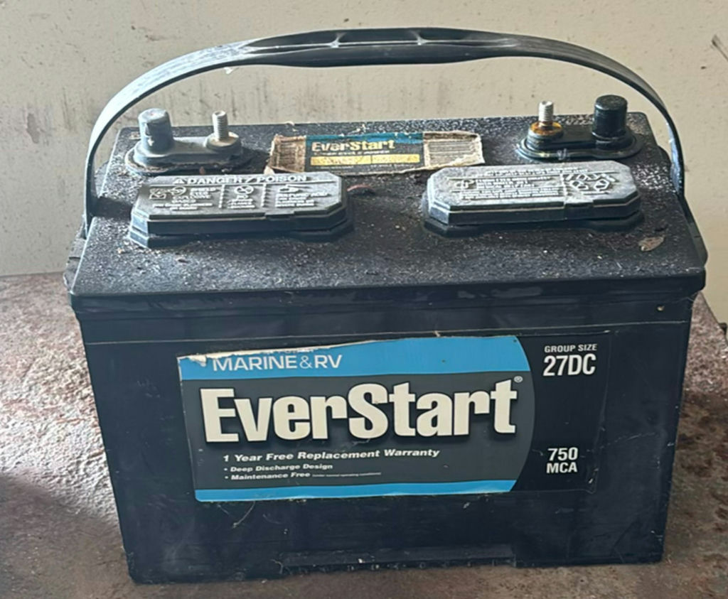 Two marine starting batteries (Duralast and EverStart) - image 3 of 5