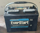 Two marine starting batteries (Duralast and EverStart) - thumbnail 3 of 5