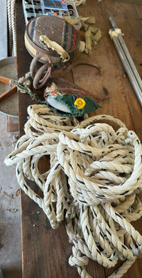 Rope,hardware, and sewing supplies - Image 1 of 7