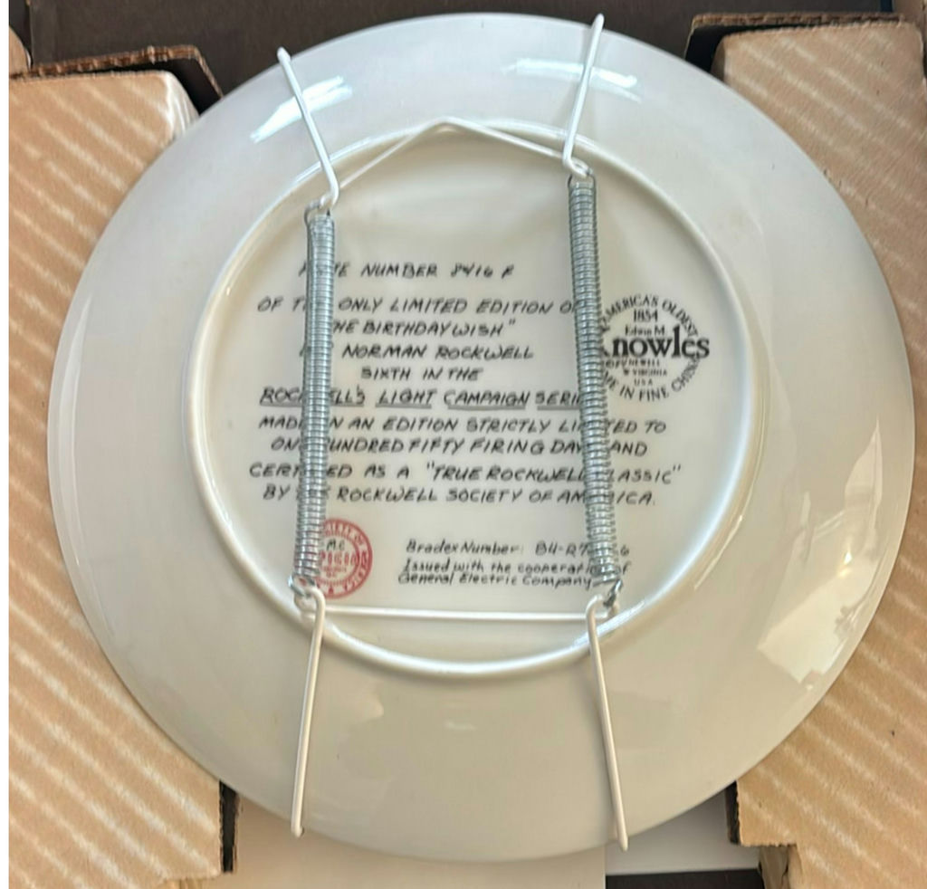 Norman Rockwell Limited Edition Decorative Plates - image 6 of 12
