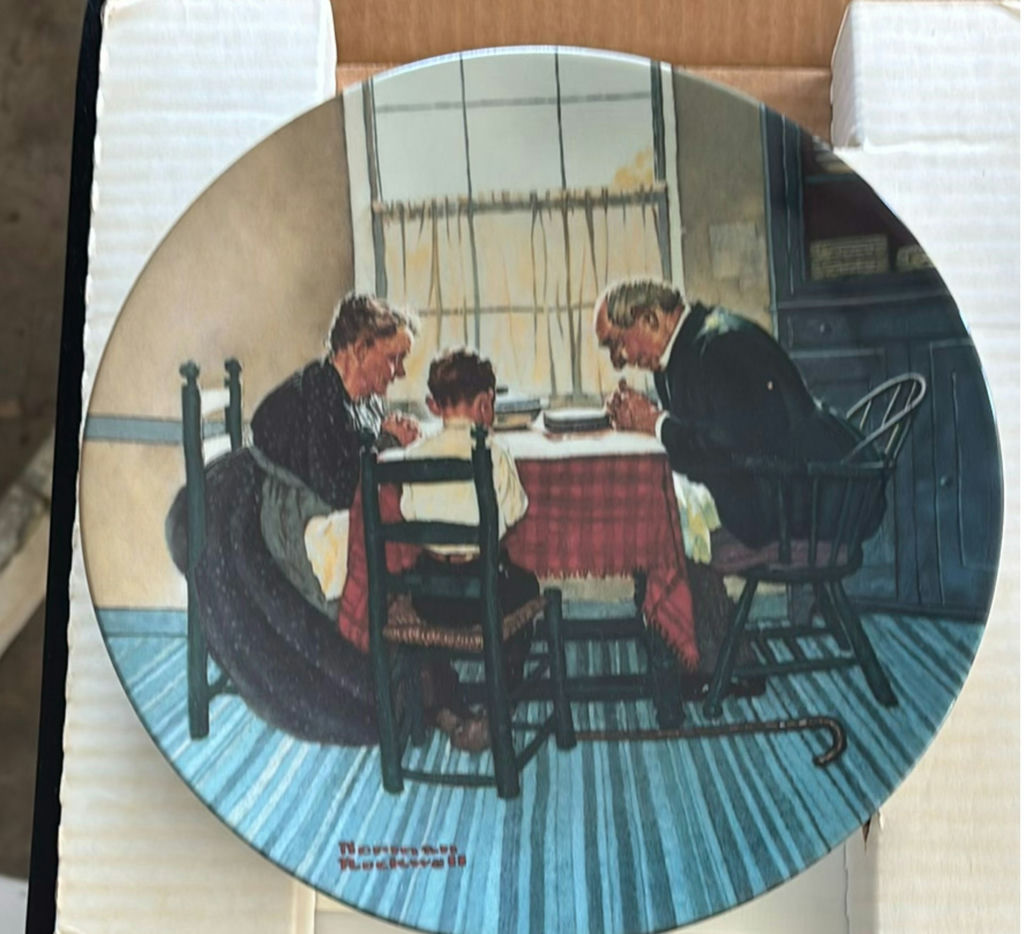 Norman Rockwell Limited Edition Decorative Plates Set - image 15 of 38