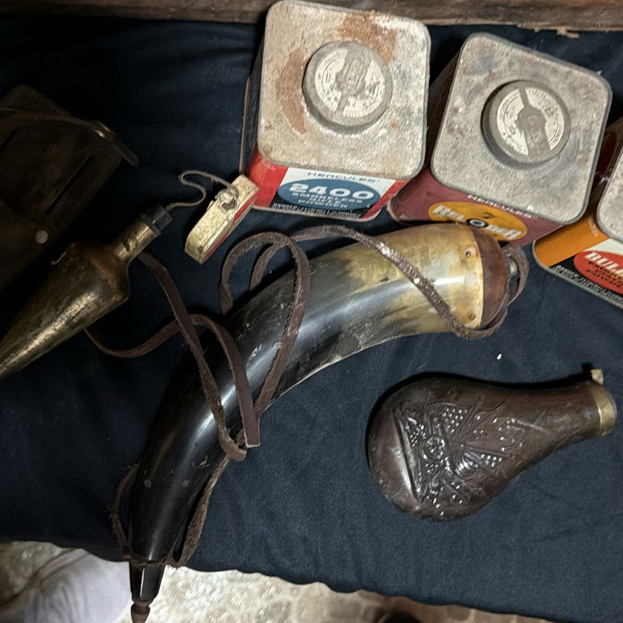 Vintage gunpowder reloading tools and sharpening system - image 7 of 8