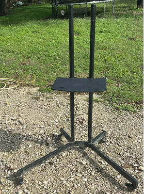 Metal Adjustable Stand with Dual Uprights - Image 1 of 4