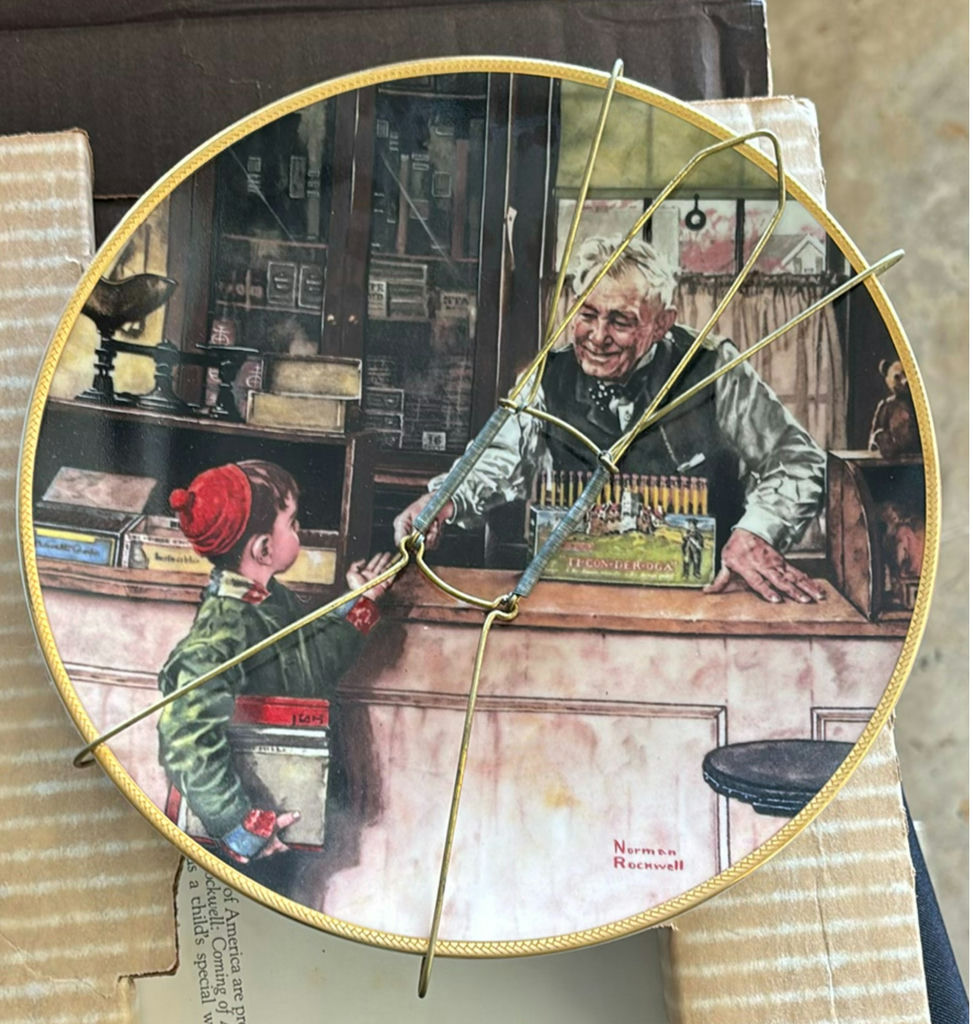 Norman Rockwell Limited Edition Decorative Plates Set - image 27 of 38