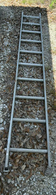 Ladder, Traffic Cone, Toolbox, and Lumber - Image 1 of 5
