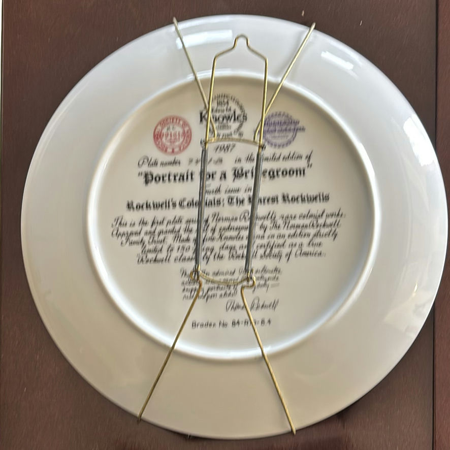 Norman Rockwell Collector Plates – The Rarest Rockwells (Colonials series) - image 5 of 14