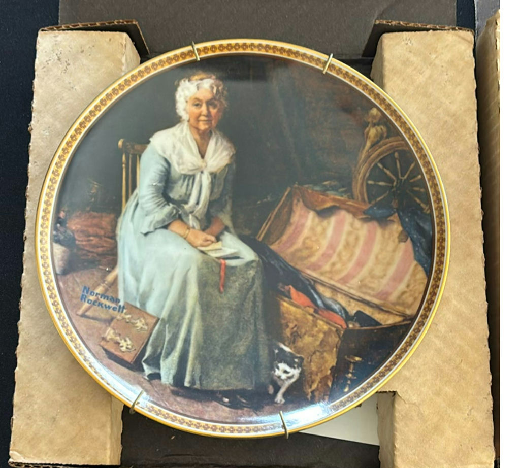 Six Norman Rockwell Limited Edition Collector Plates (Knowles) - image 1 of 13