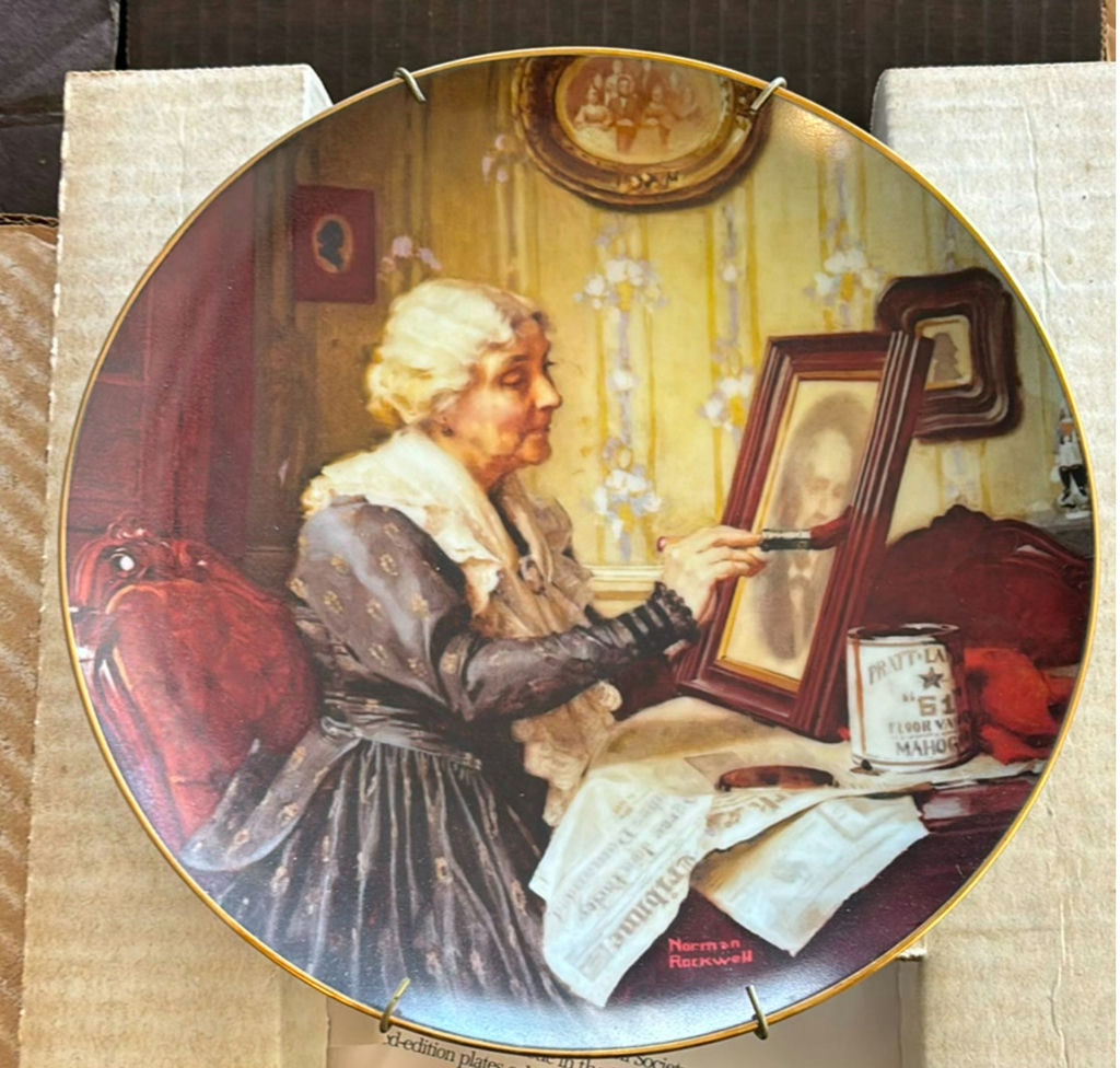 Norman Rockwell Limited Edition Decorative Plates Set - image 23 of 38