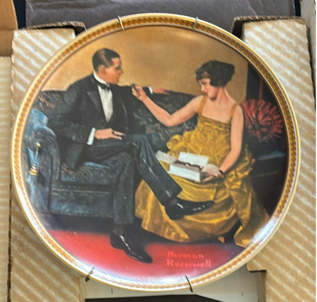 Norman Rockwell Limited Edition Decorative Plates Set - image 21 of 38