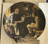 Norman Rockwell decorative plate collection (4 plates) - thumbnail 4 of 12
