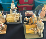 Norman Rockwell Collection of vintage ceramic figurine dioramas - thumbnail 2 of 11