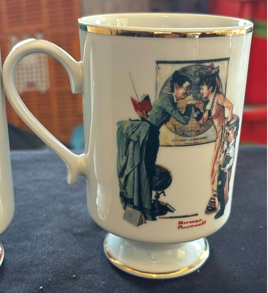 Norman Rockwell Collectible Ceramic Figurines and Mugs - image 18 of 22