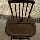 Wooden baby high chair with detachable tray - thumbnail 2 of 6