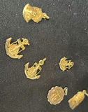 Gold-tone anchor and religious pendant charms - thumbnail 2 of 2