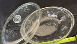 Clear Glass Oval Covered Serving Dish - thumbnail 5 of 5