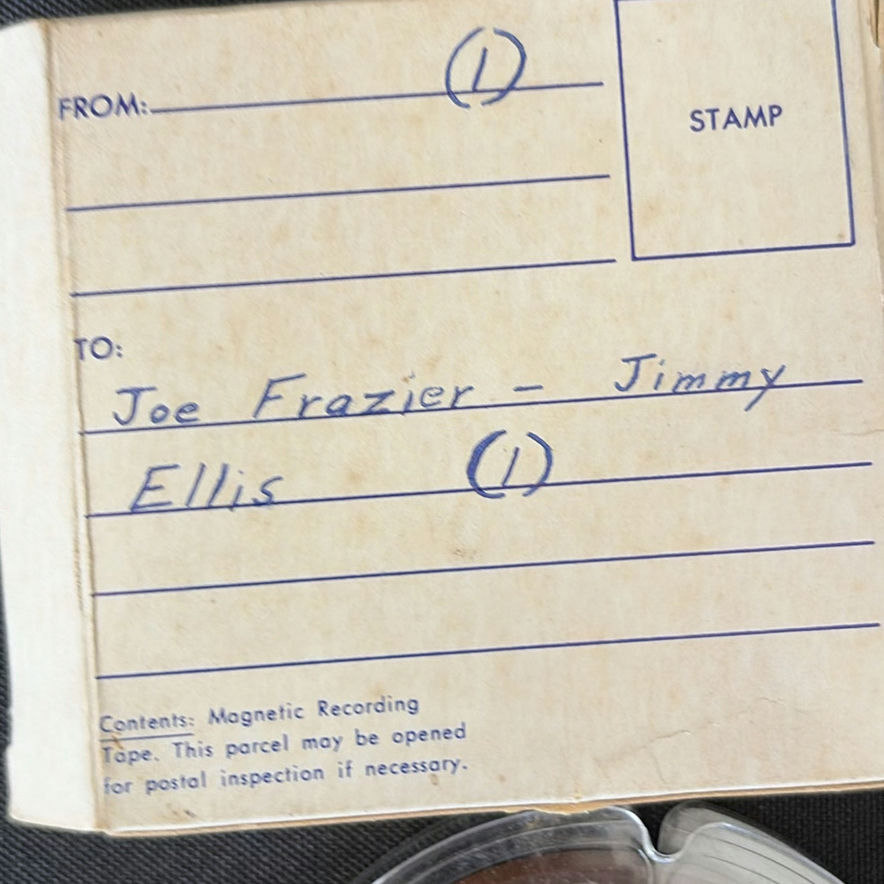 Magnetic recording tape reels of Joe Frasier and Jimmy Ellis fight - image 3 of 3