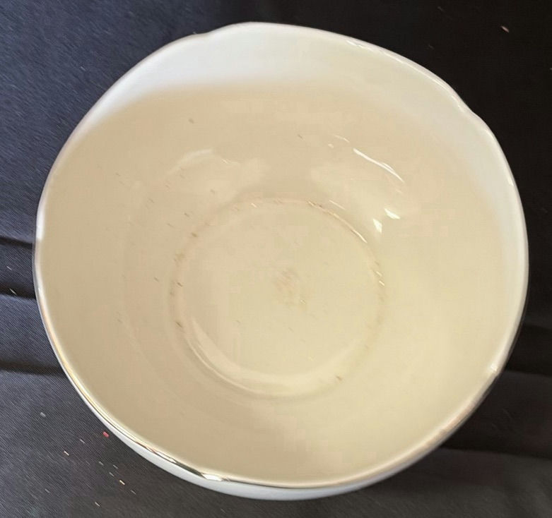 Lenox Holly Pattern Porcelain Pedestal Bowl - image 2 of 4
