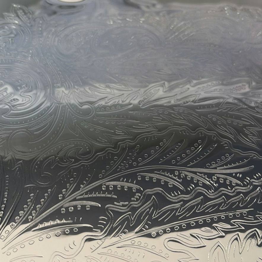 Silver-plated Chippendale Tray - image 4 of 6
