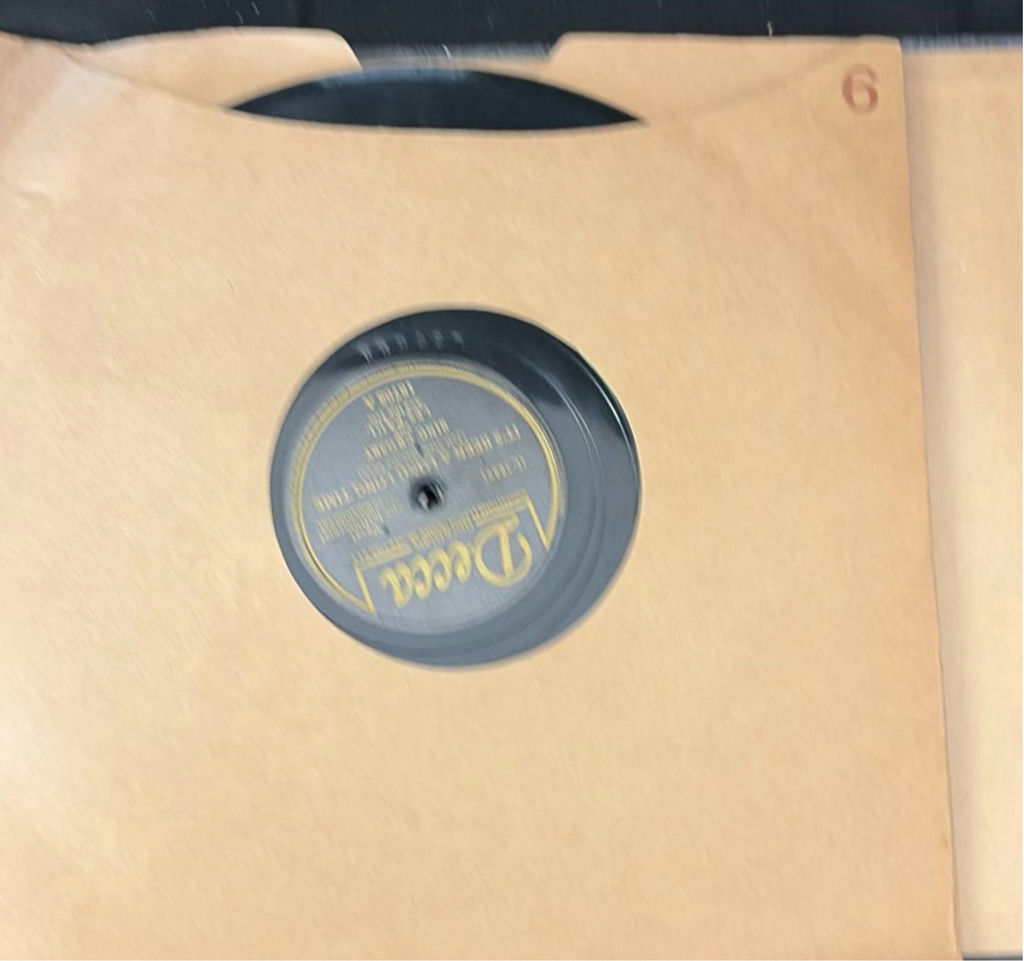 Binder of vintage 78 RPM vinyl records with index - image 7 of 12