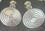 Pair of silver plated candlesticks - thumbnail 3 of 4