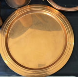 Copper tea set with mugs, tray, and trivet - thumbnail 6 of 6