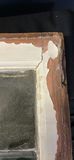 Nine-Pane Glass Tile Panel in Wooden Frame - thumbnail 3 of 6