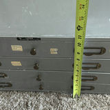 Metal Flat File Cabinet with Craft and Jewelry Supplies - thumbnail 3 of 14