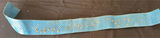 Blue perforated belt with assorted pins - thumbnail 7 of 7