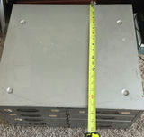 Metal Flat File Cabinet with Craft and Jewelry Supplies - thumbnail 2 of 14