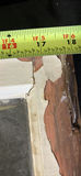 Nine-Pane Glass Tile Panel in Wooden Frame - thumbnail 5 of 6
