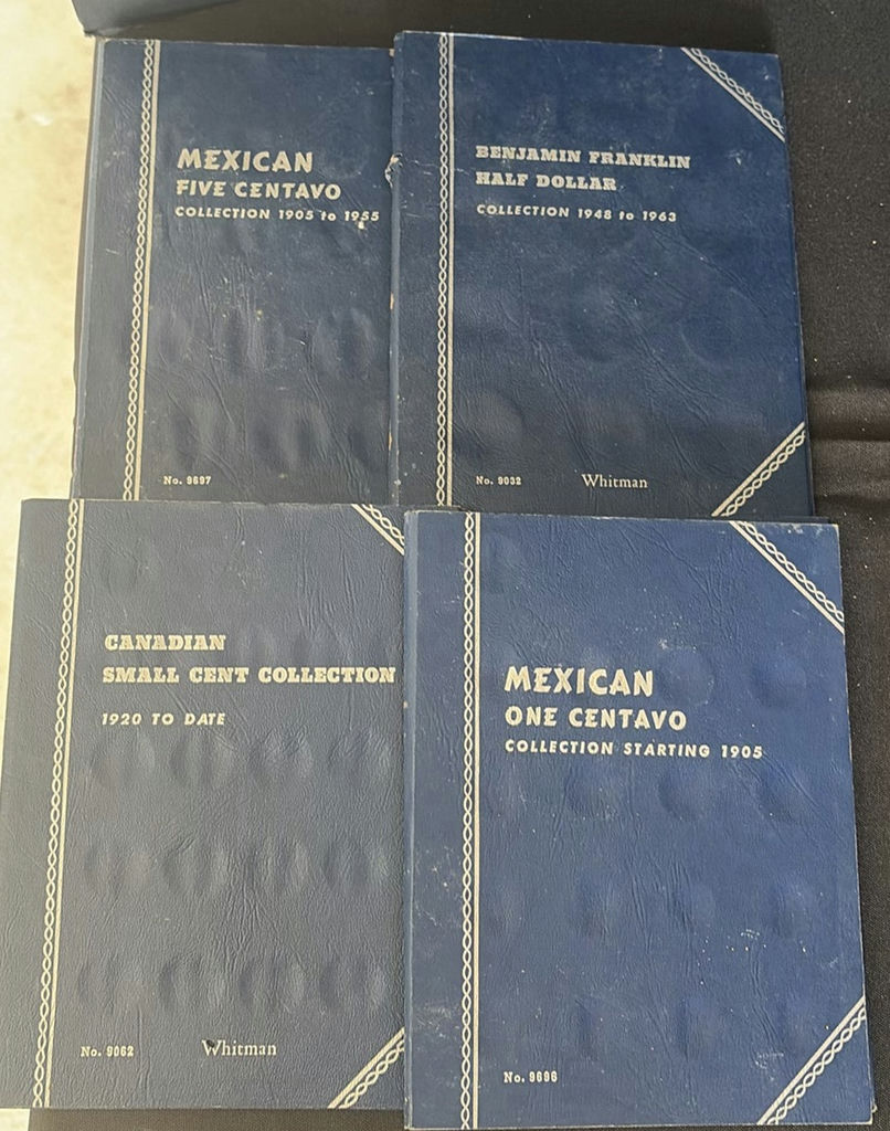 Mexican and Canadian coin collection albums - image 1 of 8