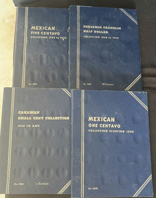 Mexican and Canadian coin collection albums - Image 1 of 8