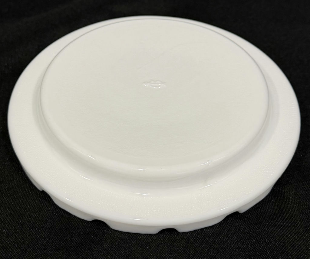 White Milk Glass Ashtrays - image 3 of 6