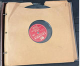 Binder of vintage 78 RPM vinyl records with index - thumbnail 2 of 12