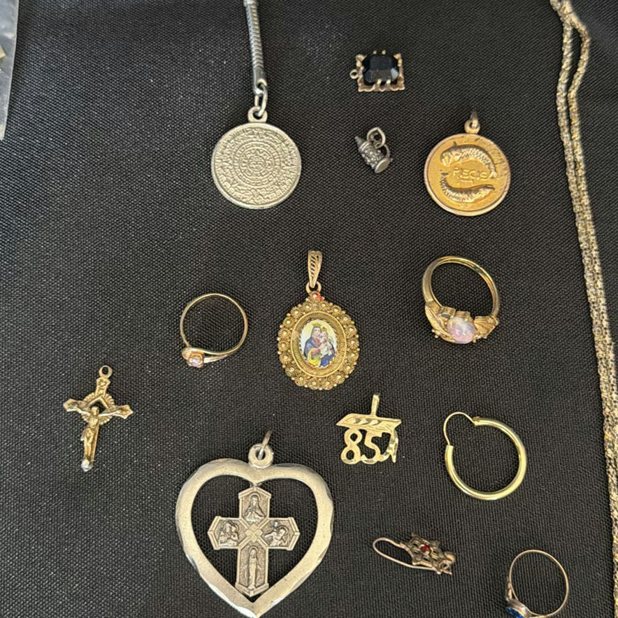 Assorted Jewelry Collection with Religious Pendants - image 5 of 6