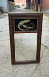 Reverse Bird Painting on Glass Wall Mirror - thumbnail 1 of 4