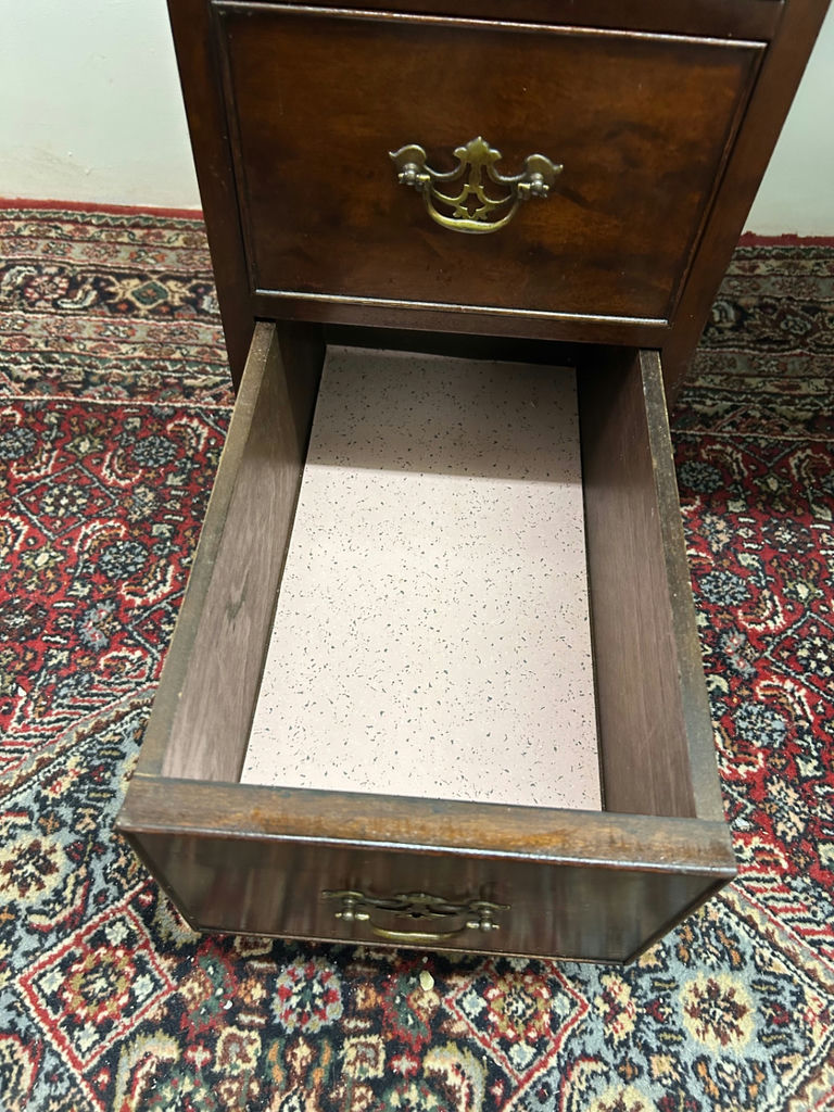 Vintage Leather Top Desk  - image 10 of 11