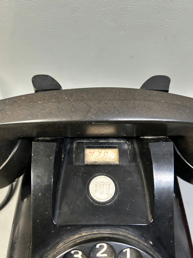 Vintage Black & Red Rotary Phones 2 - image 4 of 7