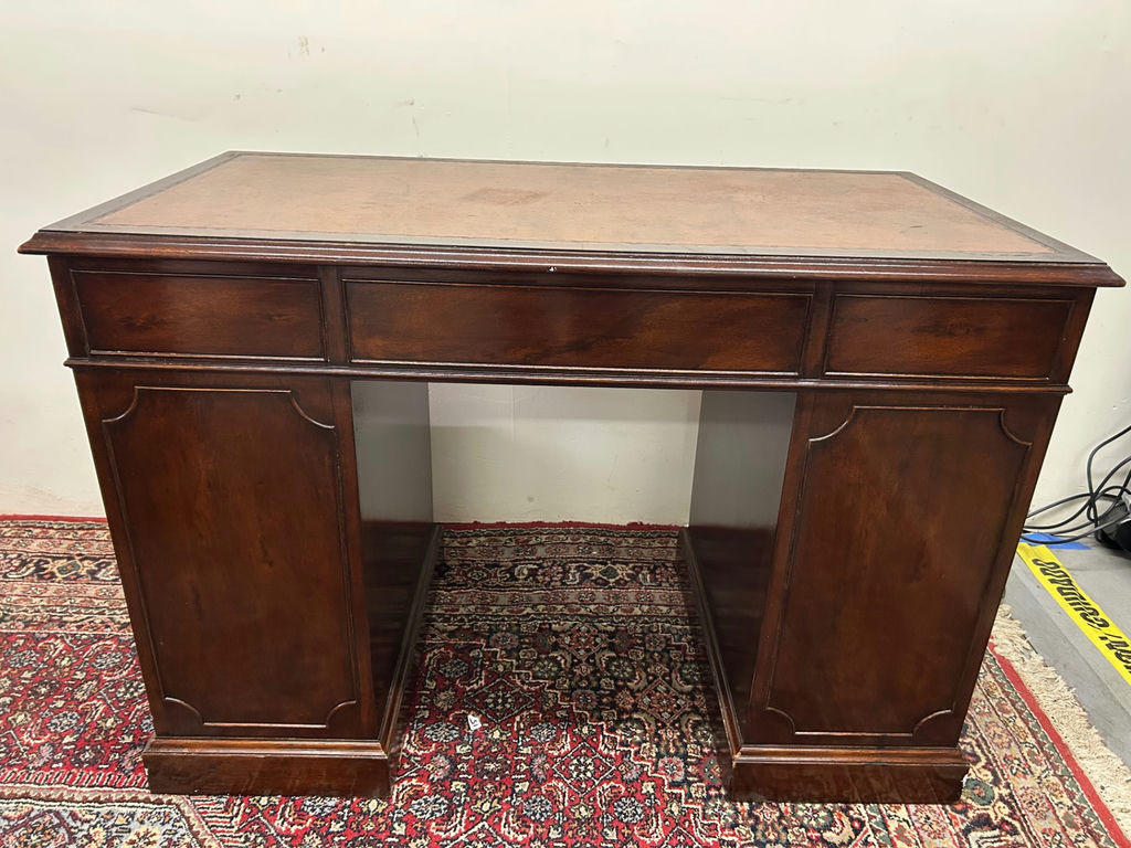 Vintage Leather Top Desk - image 7 of 11