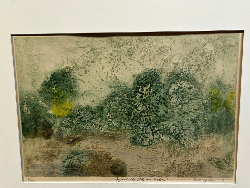 Signed Ruth Kerkovius Aquatint Abstract Art  - image 4 of 5